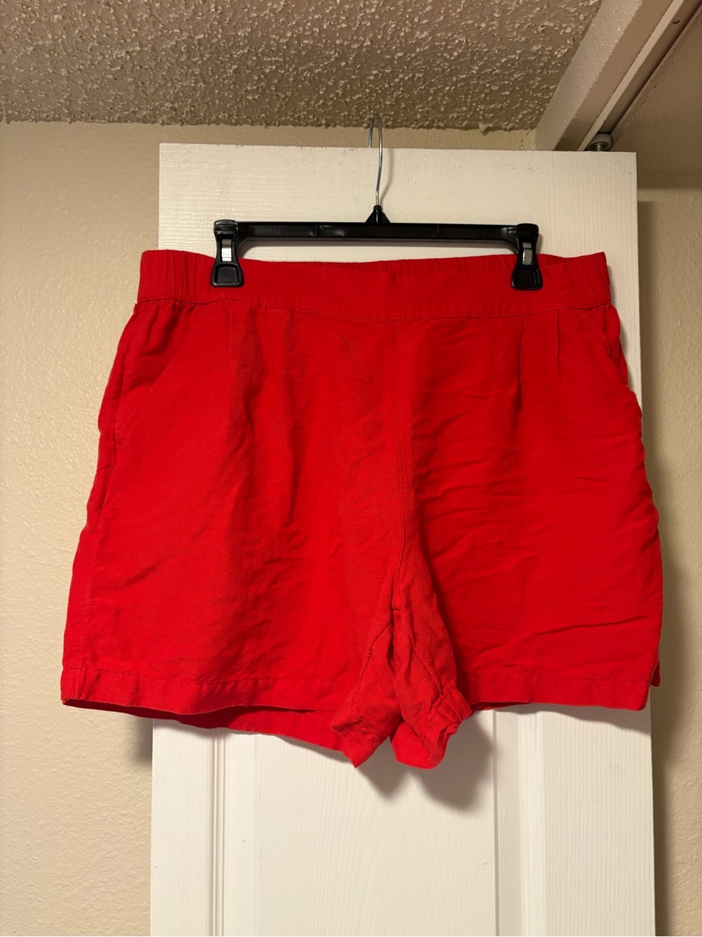 a new day Red Summer Pull-On Shorts